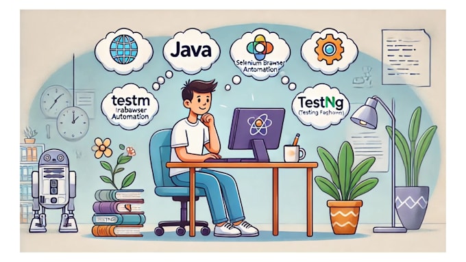 create a selenium test automation framework using java testng cucumber allure