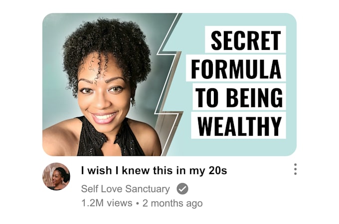 create youtube thumbnail design