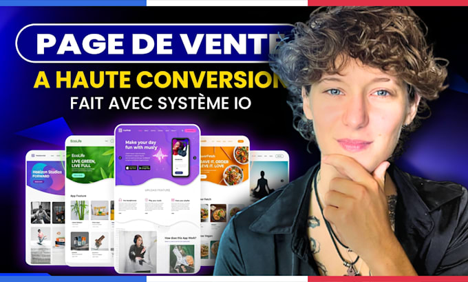 create a high converting sales or lead capture page for you