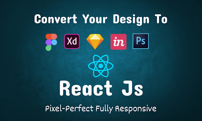 Convert figma to react, psd, xd to reactjs, nextjs, with tailwind css