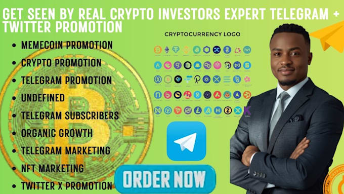 do crypto telegram promotion, crypto telegram marketing,