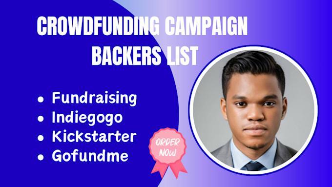 do crowdfunding donors backers list for gofundme kickstarter indiegogo campaign