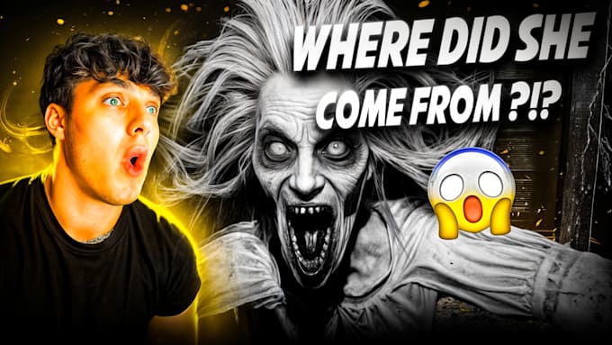 craft high quality gaming thumbnails for horror and popular games
