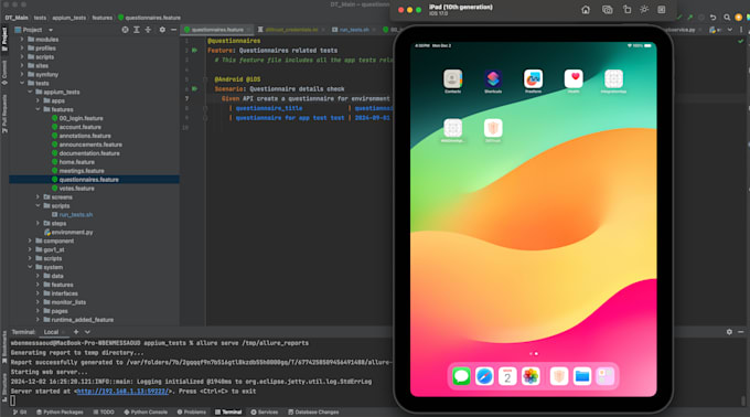 do QA automation and testing for your website and mobile app