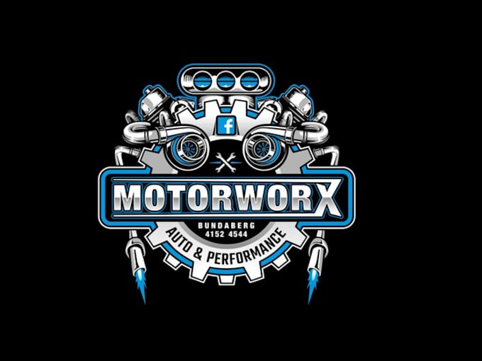 make mechanical workshop repair automotive logo