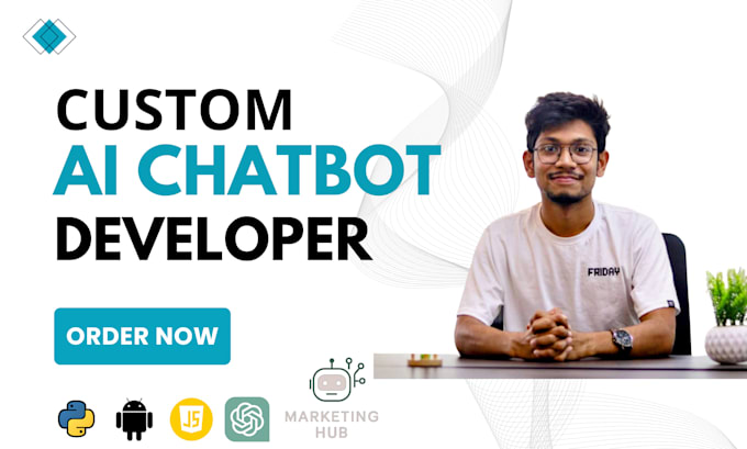 develop custom ai chatbot agent ai website for business automation