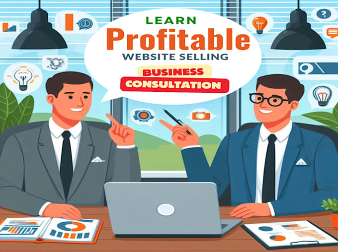 profitable website selling online business consultation