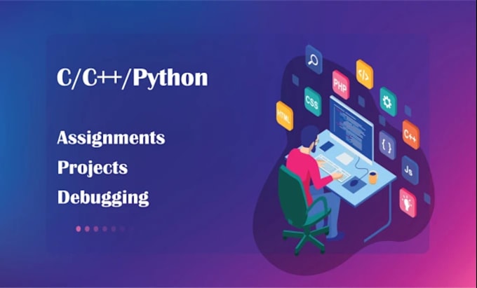 do python java c cpp,js and bash programming projects and os