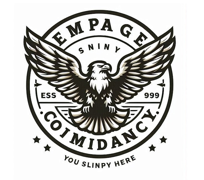 design luxury eagle logo