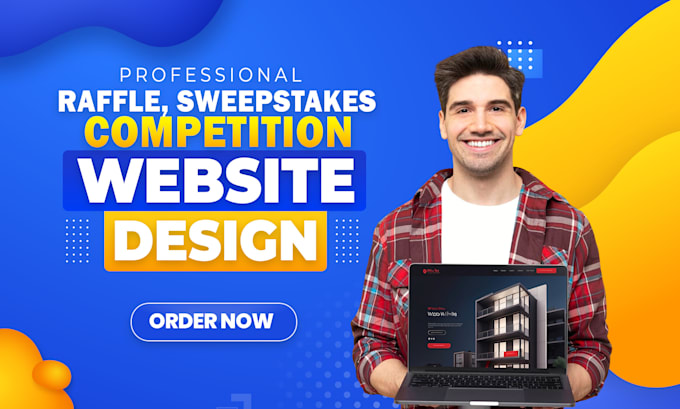 design raffle website competition website raffle giveaway website competition