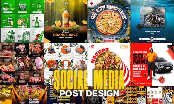 design social media posts, facebook and instagram ads