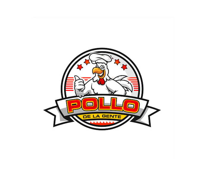 make attractive chicken restaurant logo