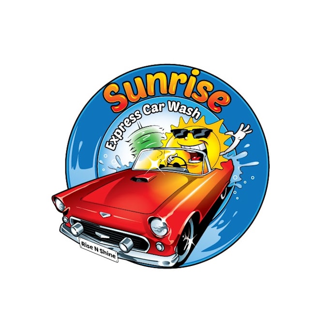 make specialist modern car wash logo