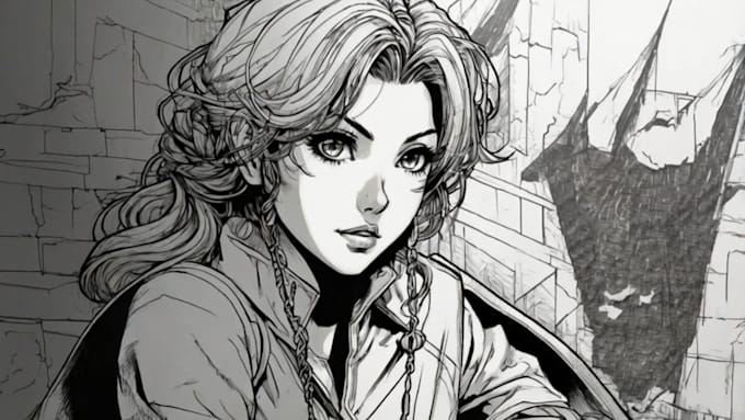 draw a comic or manga for you