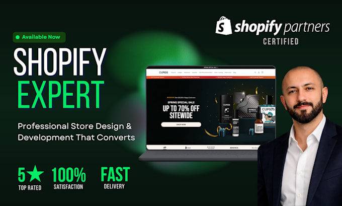 build a custom shopify store with theme customization and SEO setup
