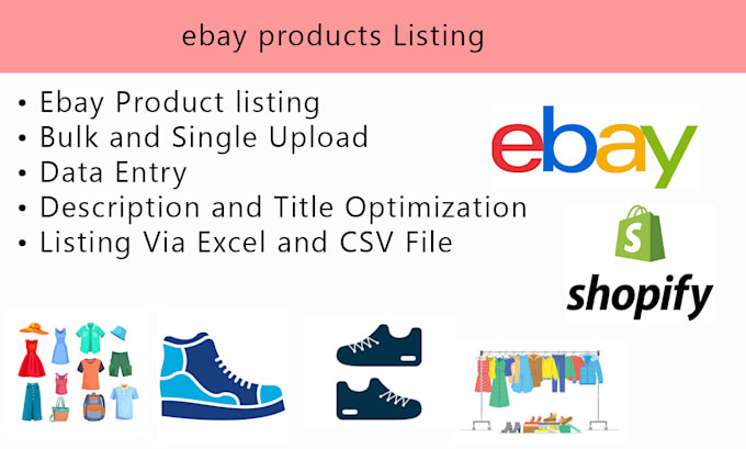 do ebay product listing, ebay bulk product listing, ebay SEO