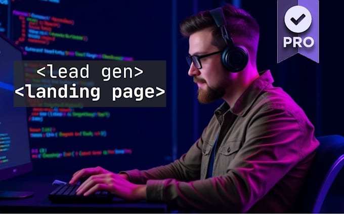 build a lead generating landing page
