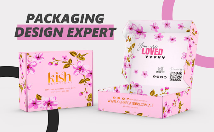 do product packaging design, box packaging, mailer box, subscription box and 3d
