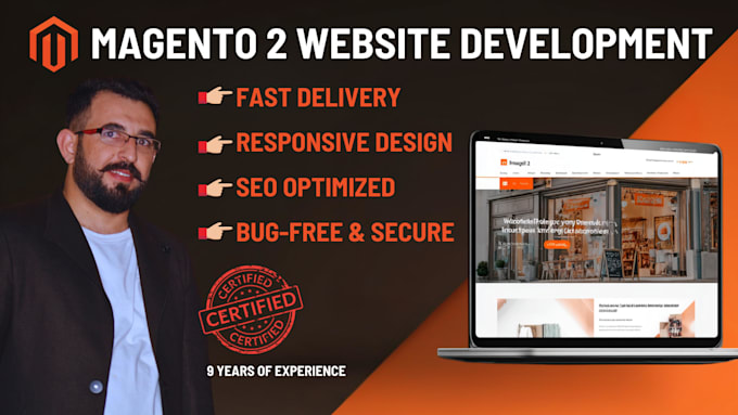 be your magento 2 developer,themes,extensions,ecommerce expert