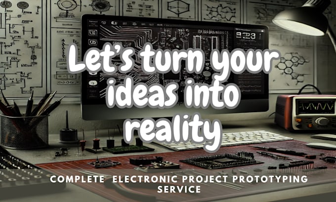 develop complete custom electronic projects pcbs and firmware