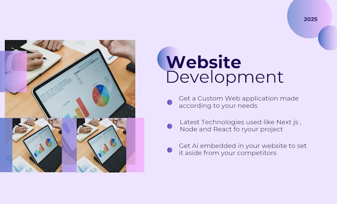 make dynamic and responsive custom web application