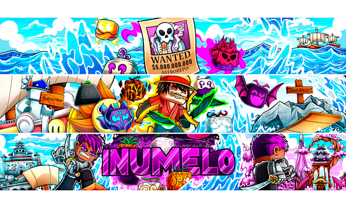 create a roblox banner for your channel