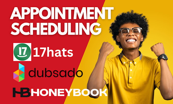 Setup booksy calendly schedule acuity bookeo setmore honeybook crm