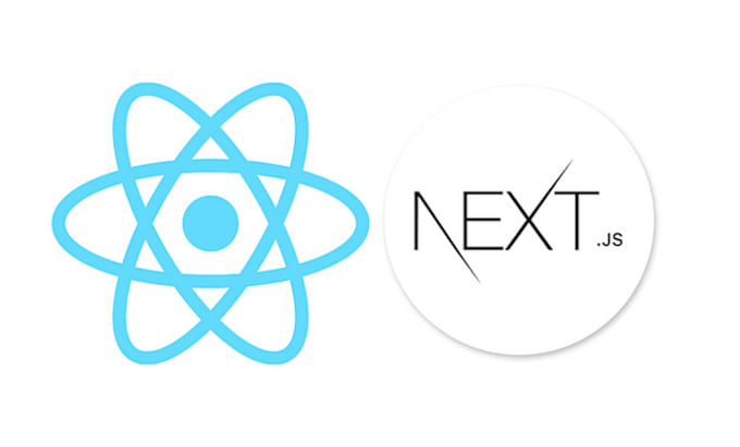 develop your website using next js or react js