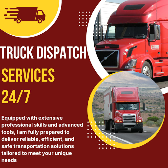 dispatch your truck for free for the first 5 days