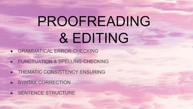 proofread, review and rewrite your article, product description and blog posts