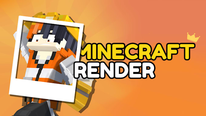create a minecraft illustration or render for you