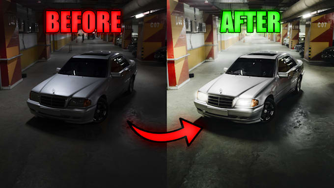 edit and enhance your car and automotive photos