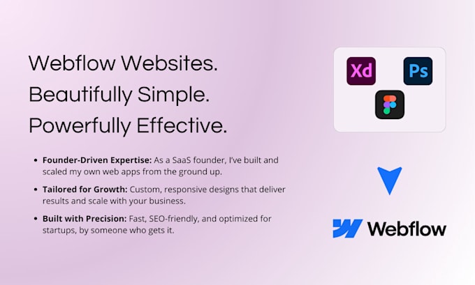 develop or update SEO friendly, responsive webflow websites, webflow developer