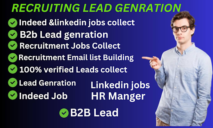 do linkedin recruiting, sourcing and email list building