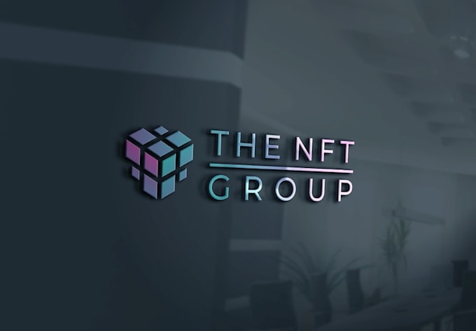 design high tech crypto and cybersecurity logo