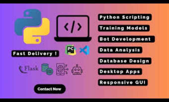 coding python java website sql database bot programming script project developer