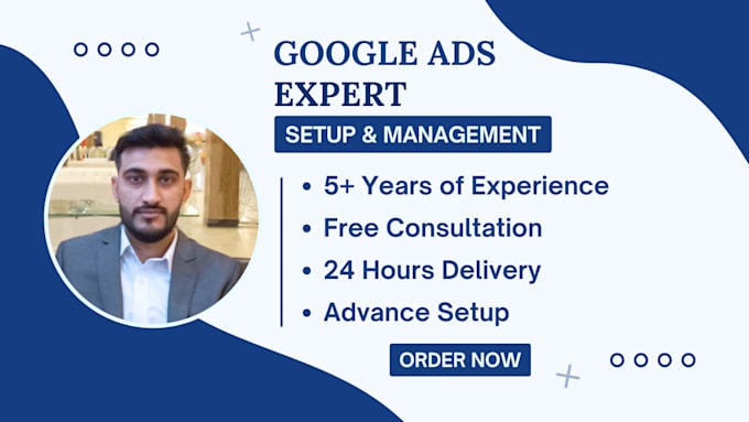 be your google ads expert, ppc marketing management