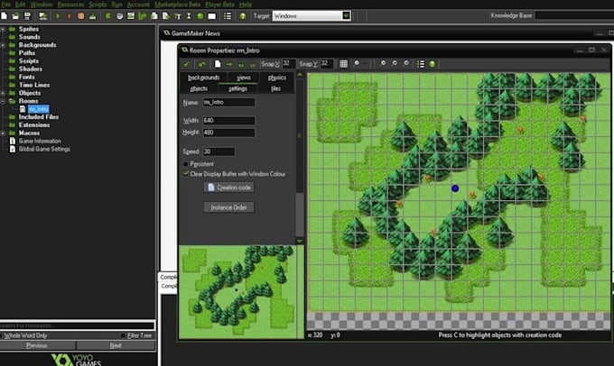make your game in  game maker or unreal engine, unity
