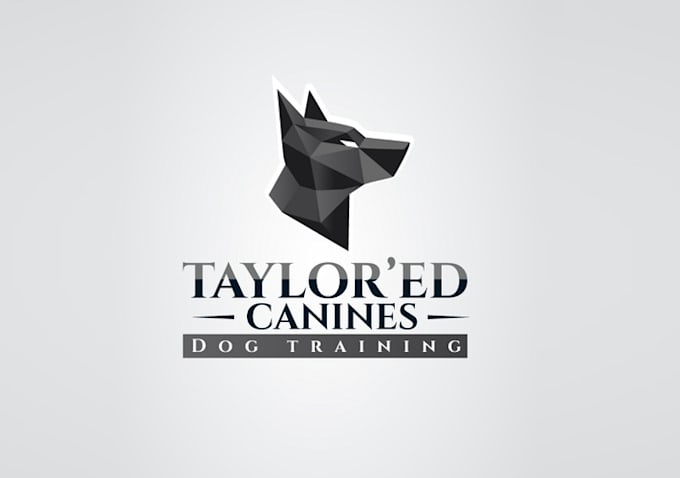 design bold creative dog training logo