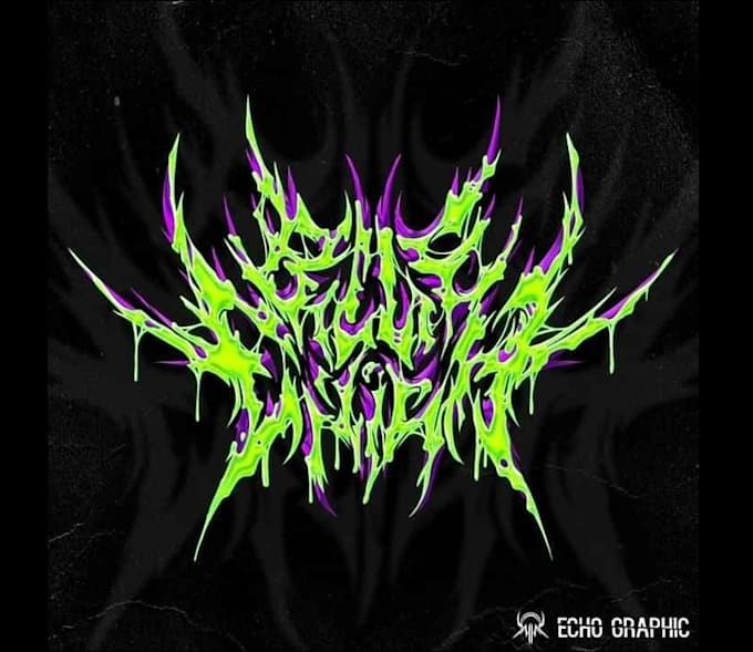 make custom death metal logo for your band