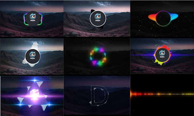 create creative music videos with audio visualizer effects