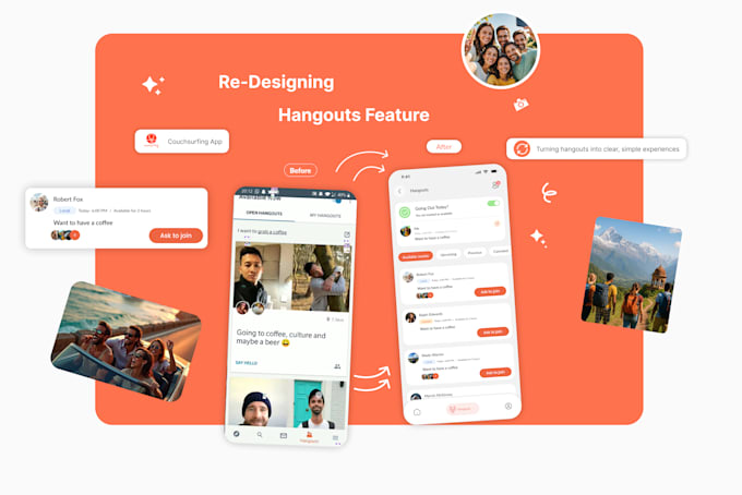 design and redesign business ui ux app , app desgin