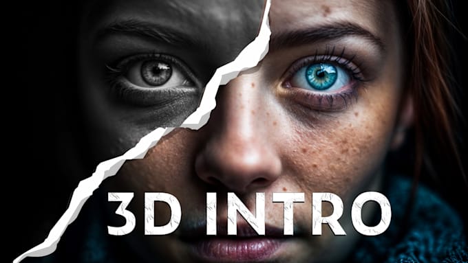 do 3d animatied logo for youtube intro video