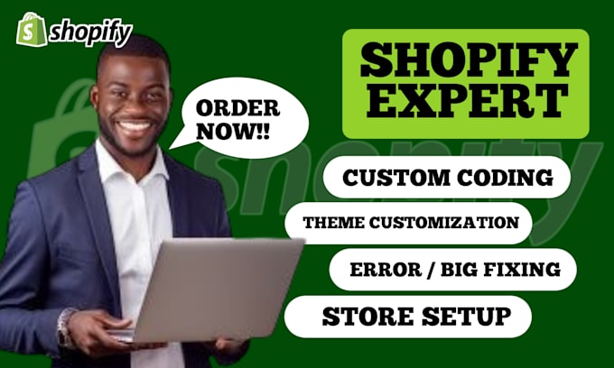 be your shopify expert in SEO , coding and bug fix and developer