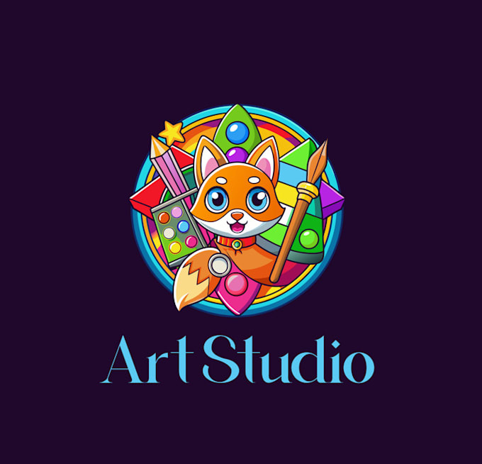 make aesthetics super art school logo