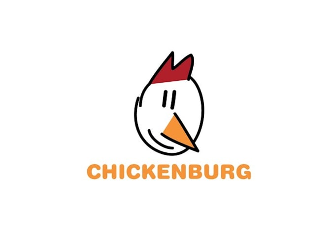make amazing fried chicken fast food logo