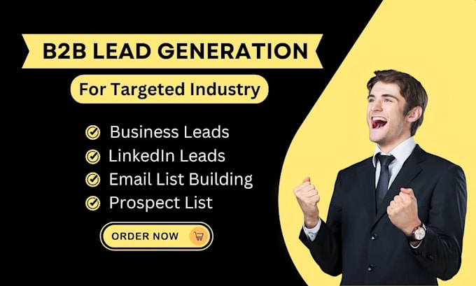 create lead generation data entry linkedin outreach