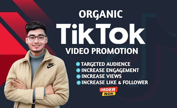 promote tiktok video organically