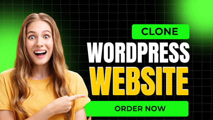 clone any website to wordpress elementor website