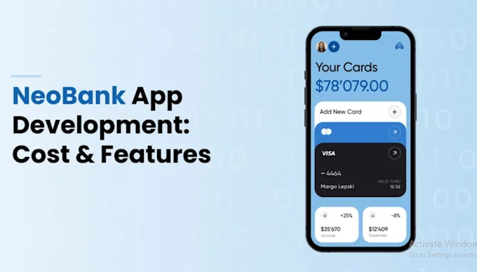 develop neobank app, fintech app, saving app, loan app, ai, ml, bank app